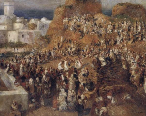 Pierre Renoir The Mosque(Arab Festival) Norge oil painting art